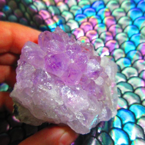 Amethyst Geode Natural Cluster - Picture 2 of 8